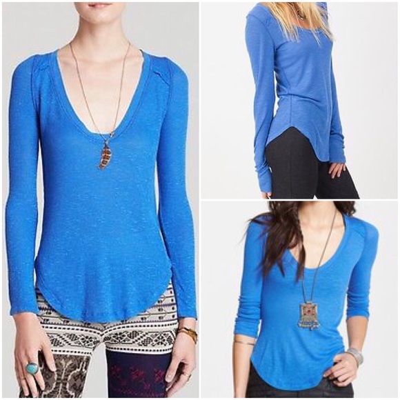 FREE PEOPLE 'Layering Me' Long Sleeve Thermal Tee