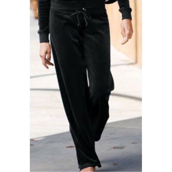 Black Velour Pants