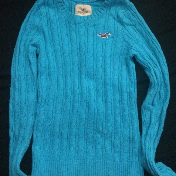 Cozy Blue Hollister Sweater!