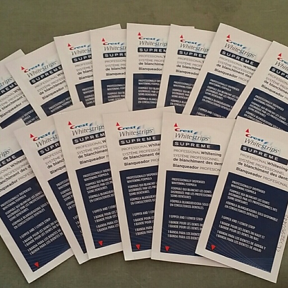 Crest professional white strips