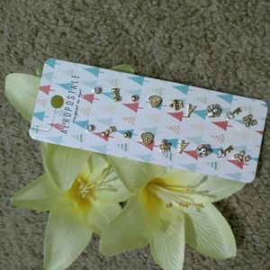 9 pack Aeropostale earring set