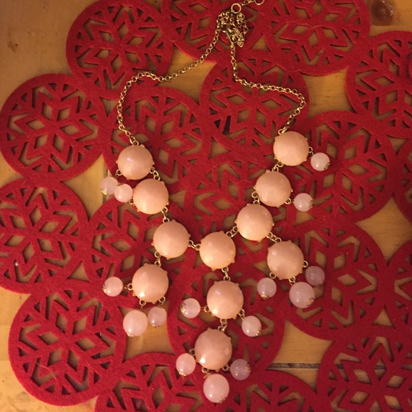 Pink Bauble Necklace