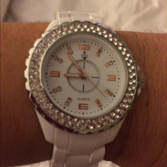 Premier designs white hot watch