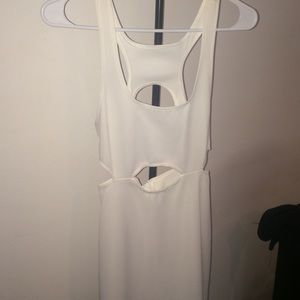 Custom made cut out dress