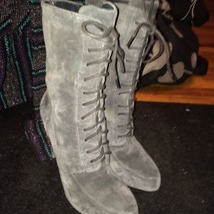 Nine West high heel boots