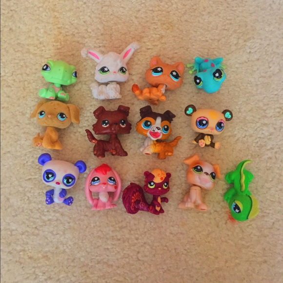 Littlest Pet shop LPS Lot Dogs Cats Collies Lot😍
