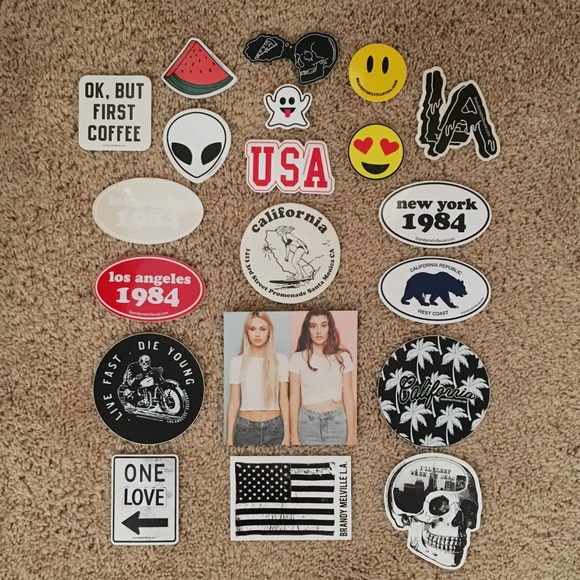 Brandy Melville Other 30 Stickers Poshmark
