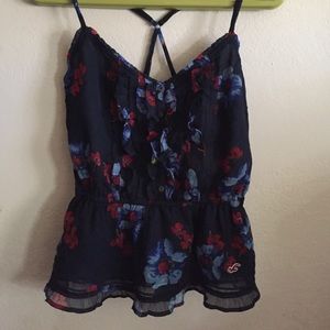Hollister flower top