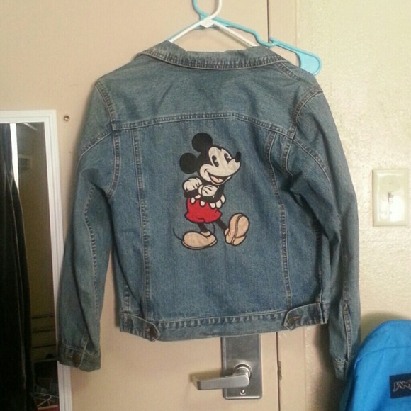 disney Jackets & Blazers - Mickey mouse denim jacket