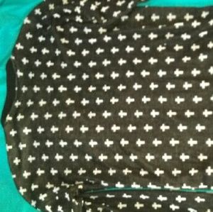 Cross black sweater