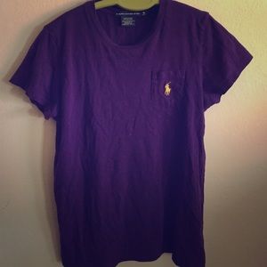 Purple Polo tee