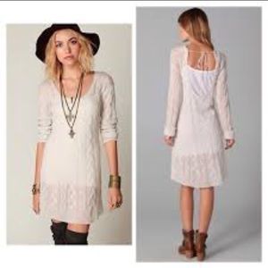 Free people long sweater dress!