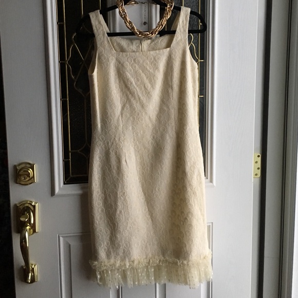 Creme dress - Picture 2 of 3