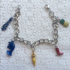 How I Met Your Mother Fan charm Bracelet 5 Charms