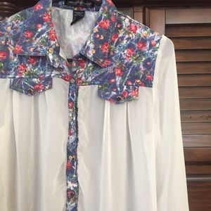 NEW Sheer+ Chambray Shirt