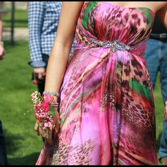 Full length "La Femme" PROM dress
