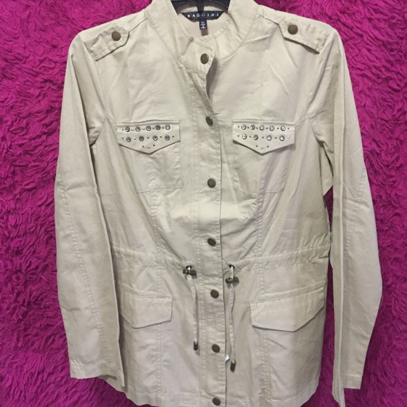 NWT studded top/robe looking top