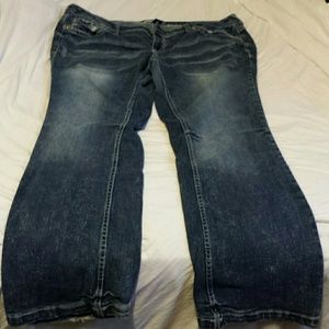 Dark wash jeans