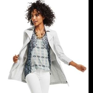 CAbi #253 Mixed Print Tunic NWT size Large