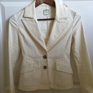 Talula Babaton cream color blazer