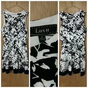 Small Black and White dress