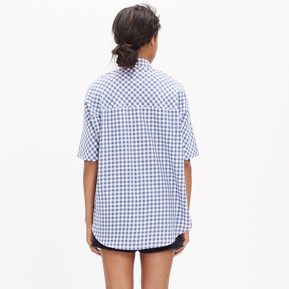 madewell checkered shirt