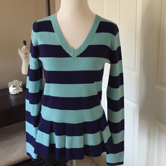 BR striped pullover