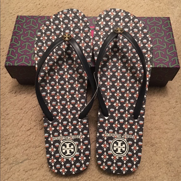 Brand New Tory Burch Flip Flops