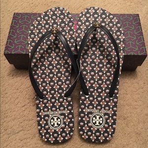 Brand New Tory Burch Flip Flops