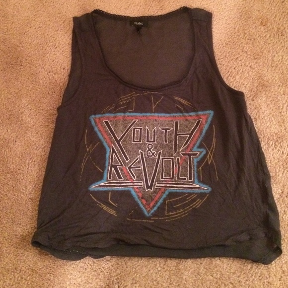 Youth and Revolt Tank Top - Picture 1 of 1