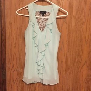 Mint Green Tank/Blouse