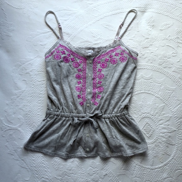 Aeropostale Tops - 🎉Host Pick🎉 Embroidered Tank Top