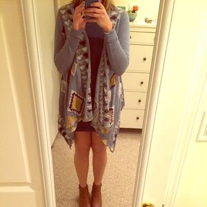 Anthropologie Sweater and H&M dress