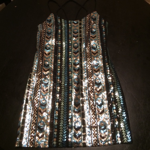 Sequin NYE dress