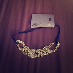Claire's rhinestone headwrap
