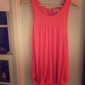 Flowy, bright pink top