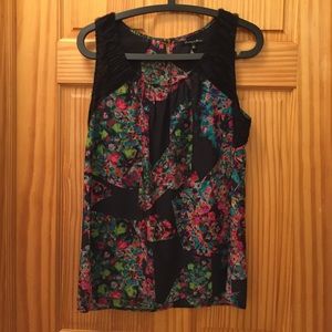 Madewell silk tank, medium