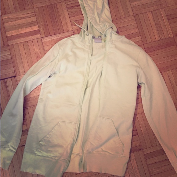 Nike mint green hoodie sweater with zipper
