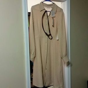 Eva Mendes Polk a dot dress