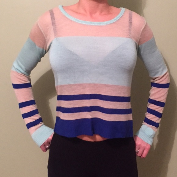 Blue Striped Sweeter