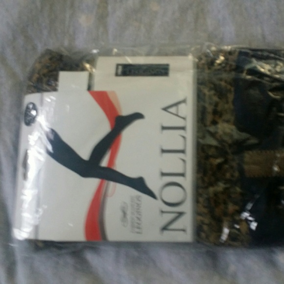 Leopard leggings new in package!