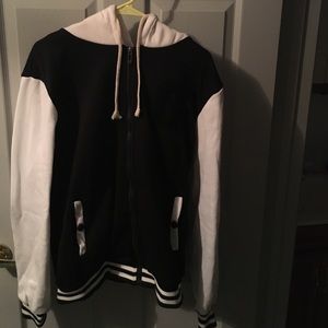 Hoodie varsity style hooded sweatshirt stylish