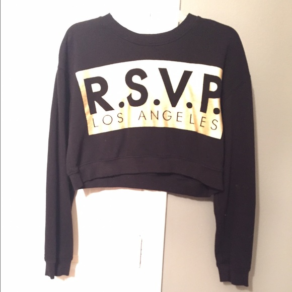 Crop sweatshirt