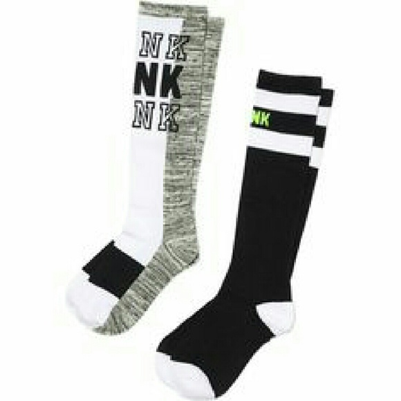 VS Pink Knee-high Socks