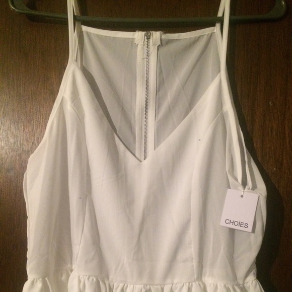 White summer dress