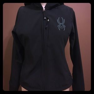 Spyder  Jacket lined hood brushed thermal interior