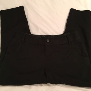 Maurice's straight leg black dress pants
