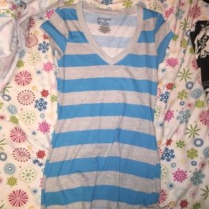 short sleeve striped t shirt