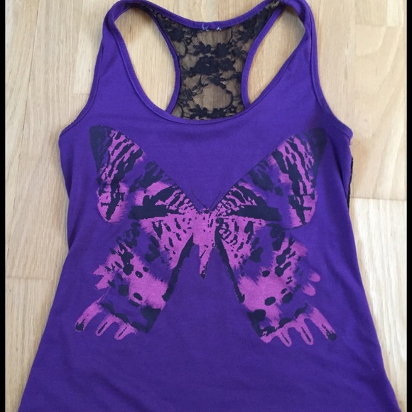 Lace tank top