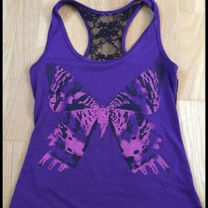 Lace tank top